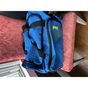 Polo Ralph Lauren Blue Duffle Bag with Polo Player Logo